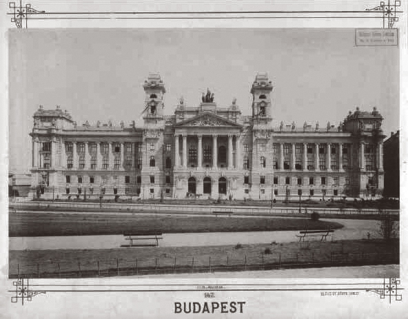 Royal Hungarian Palace of Justice around 1898