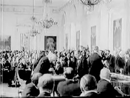 Treaty signing at Trianon Palace in 1919