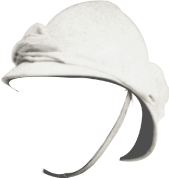 white safari helmet