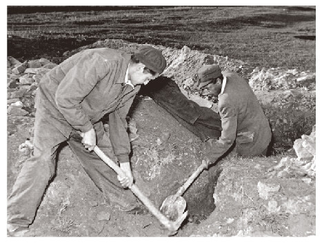 Digging up buried silverware during the Rákosi era