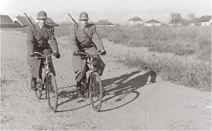 Bicycle Police during the Rákosi era