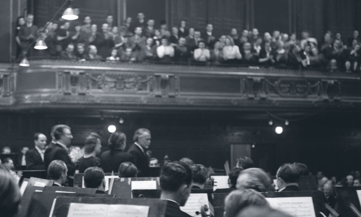 Zoltán Kodály in the Academy of Music’s Great Hall