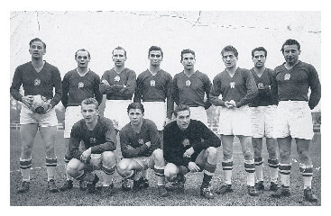 Hungarian football team in 1953