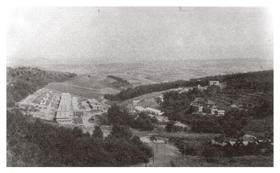 Tólapa mine camp in Hungary during the 1950s