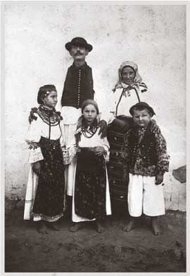 Croatian Hungarian family