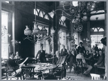 Budapest Café in 1900