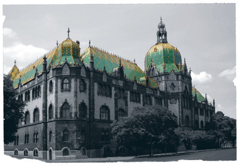 Museum of Fine Arts in Budapest around 1896