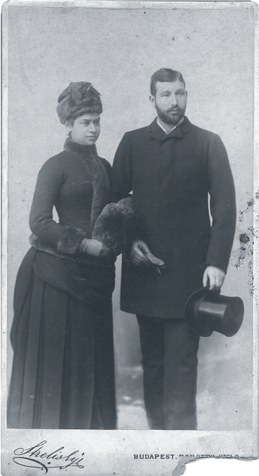 Alfred and Charlotte Strasser around 1900
