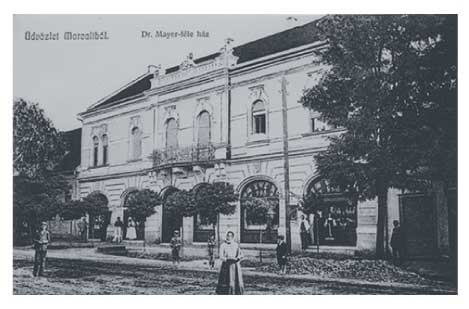 Mayer house in Marcali Hungary around 1910