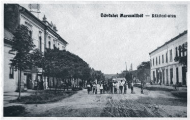 Rákóczi Street in Marcali