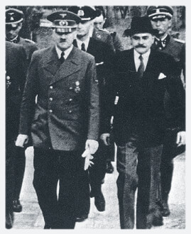 Miklós Kallay and Hitler in 1944