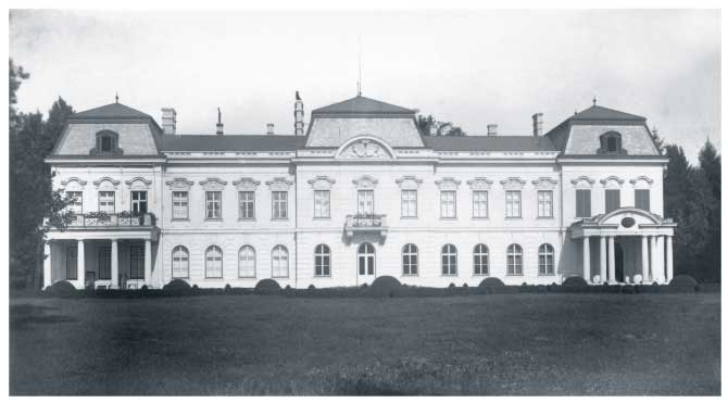 Széchényi Castle in Marcali Hungary