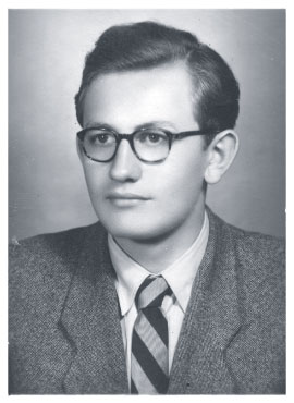 Formal school portrait, Gyula Fábos