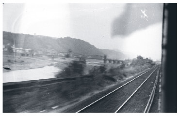 Train travel in Hungary 1950s