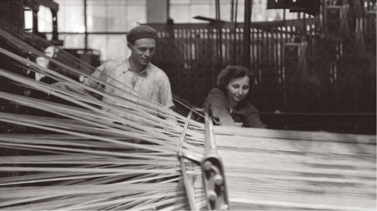 Woman factory worker 1949 Hungary