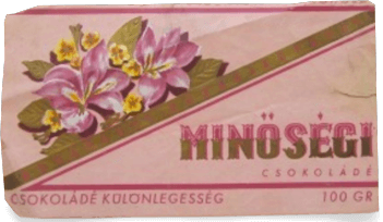 Hungarian chocolate wrapper